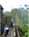 Indianer Pfad nach Machu Picchu
