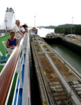 Schleuse im Panamakanal